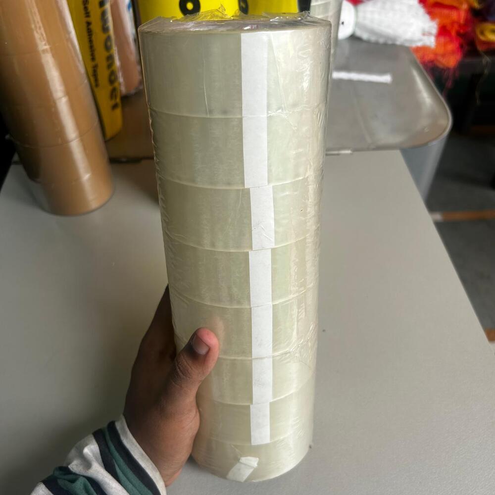 36mm X 65mtr Tsc Bopp Adhesive Tape - Color: Transparent