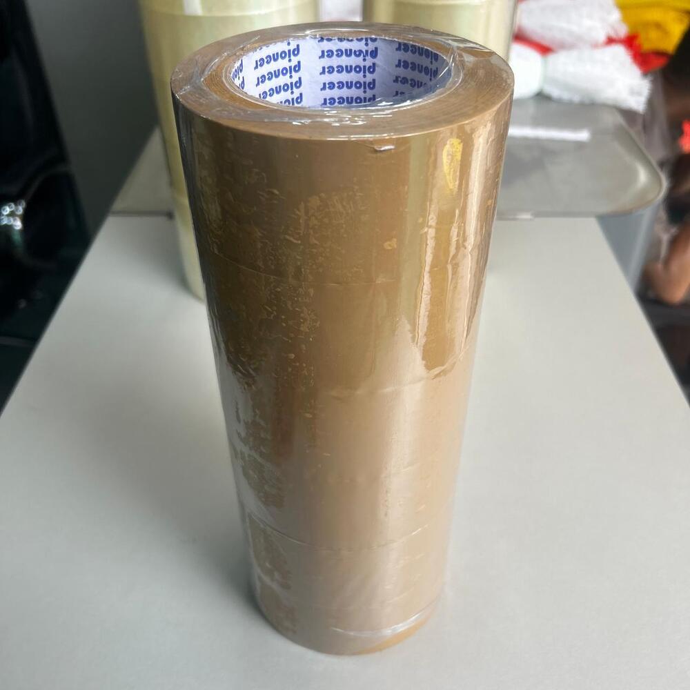 48Mm X 150Mtr Brn Bopp Adhesive Tape - Color: Brown