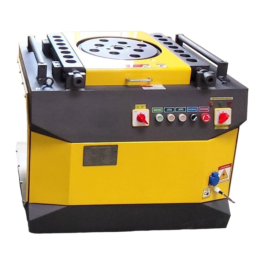 42 Mm Bar Bending Machine - Color: Yellow And Black