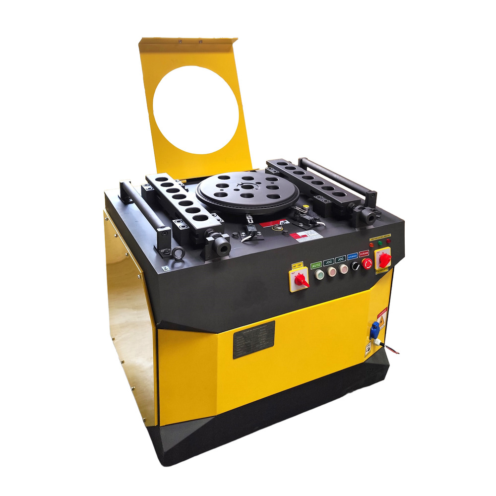 42 Mm Bar Bending Machine - Color: Yellow And Black