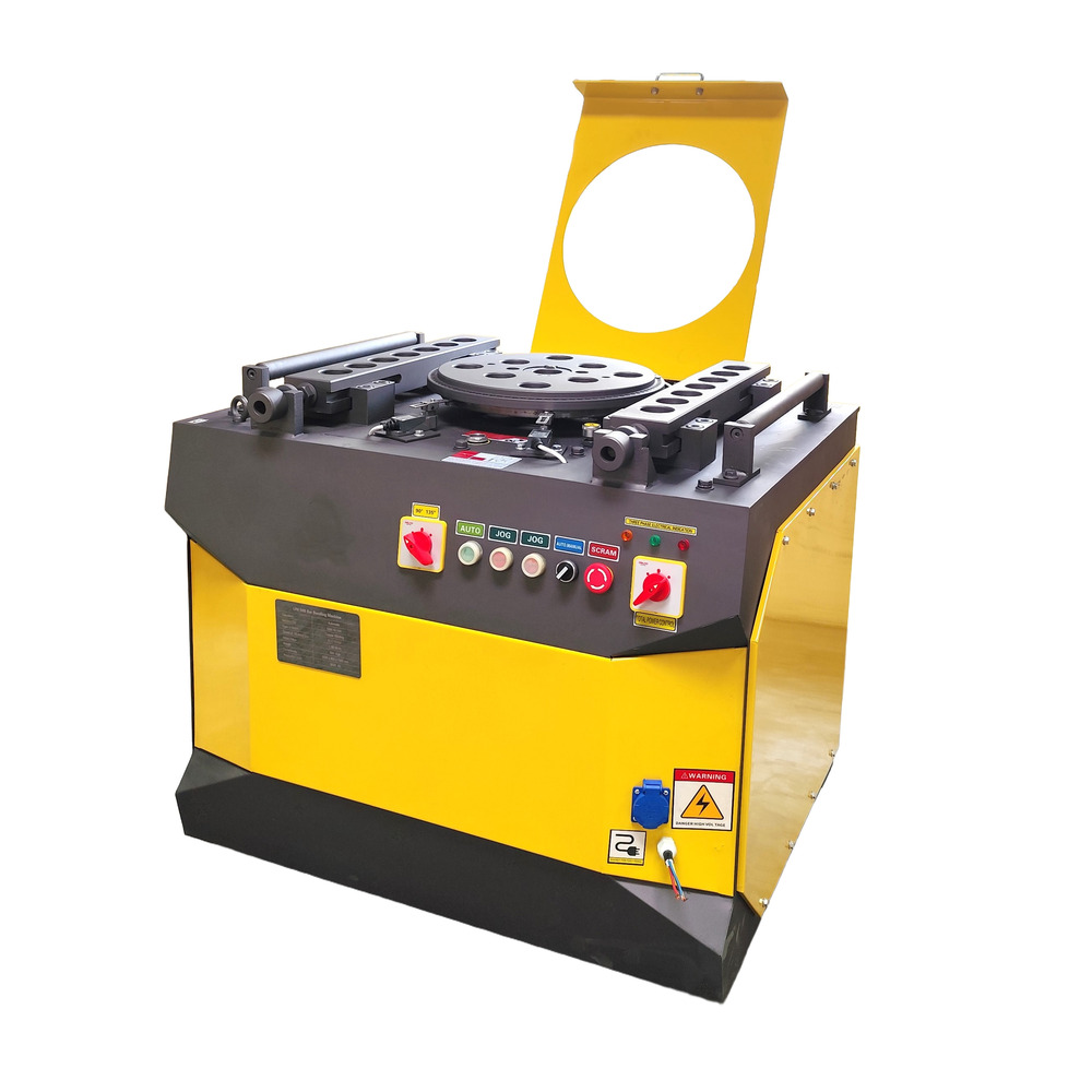 42 Mm Bar Bending Machine - Color: Yellow And Black
