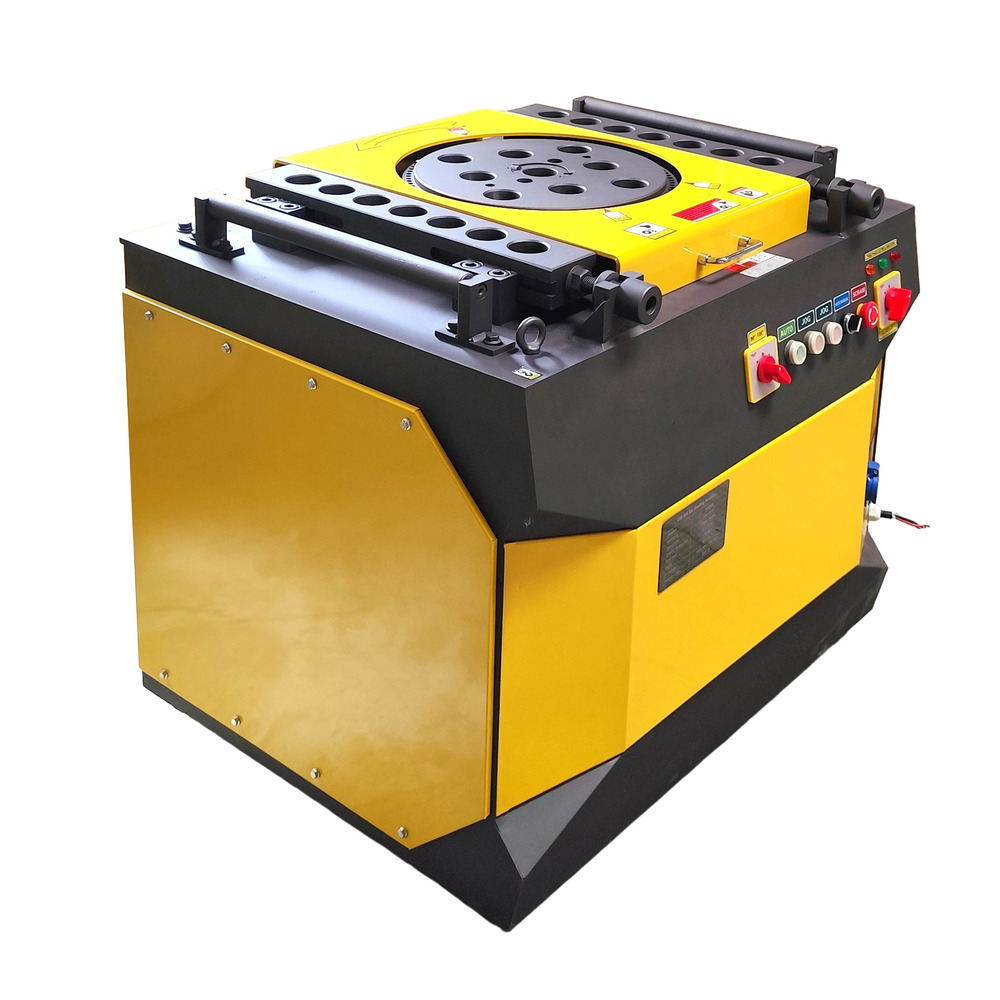 42 Mm Bar Bending Machine - Color: Yellow And Black