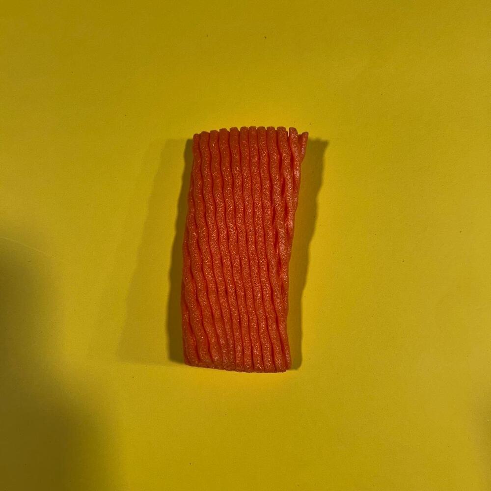 5 Inch 50Mm Foam Net Orange - Material: Epe