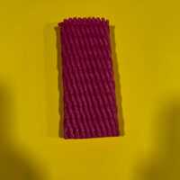 Pink 5 Inch 50mm Foam Net - Color: Red