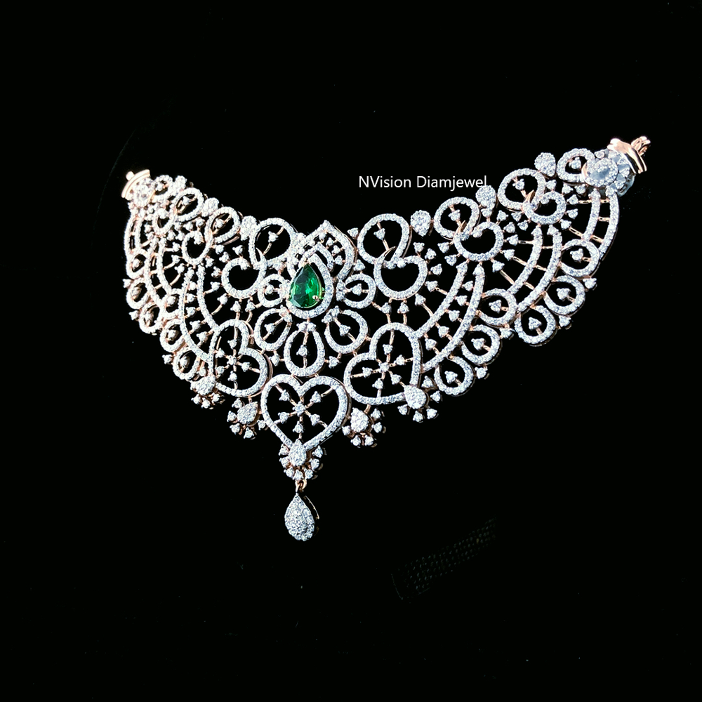 Majesty Gemstone Ruby Labgrown Diamond Mangalsutra Pendant