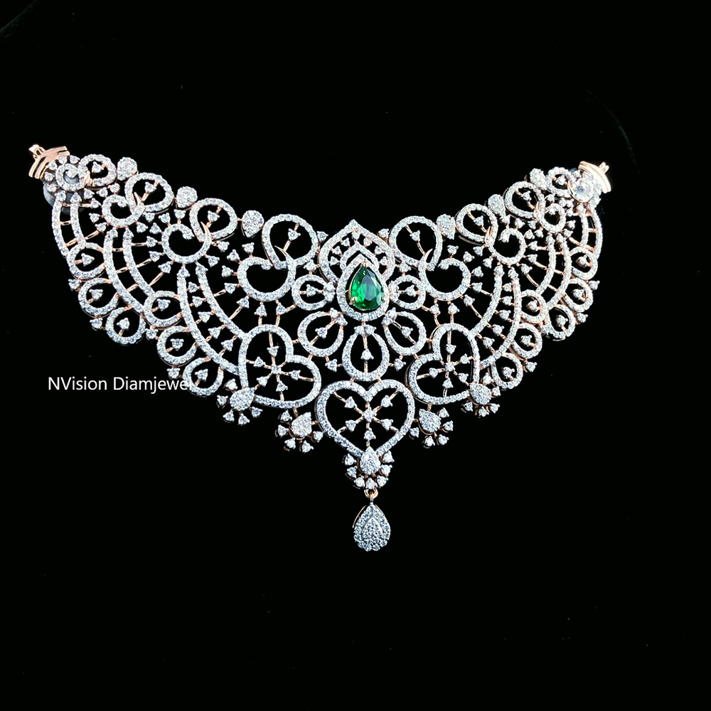 Majesty Gemstone Ruby Labgrown Diamond Mangalsutra Pendant