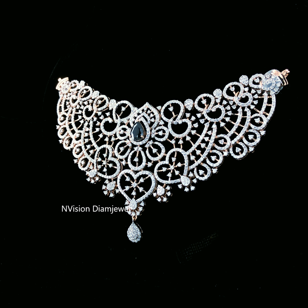 Majesty Gemstone Ruby Labgrown Diamond Mangalsutra Pendant