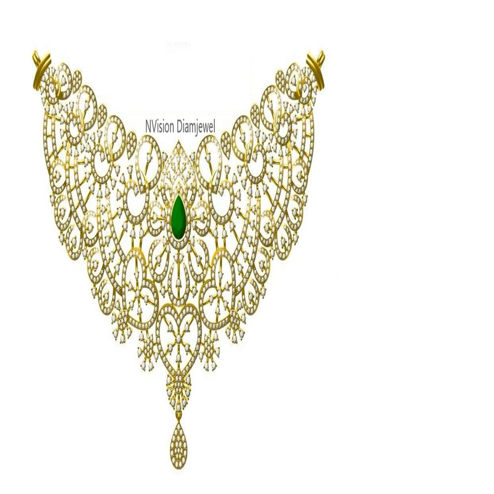 Majesty Gemstone Ruby Labgrown Diamond Mangalsutra Pendant