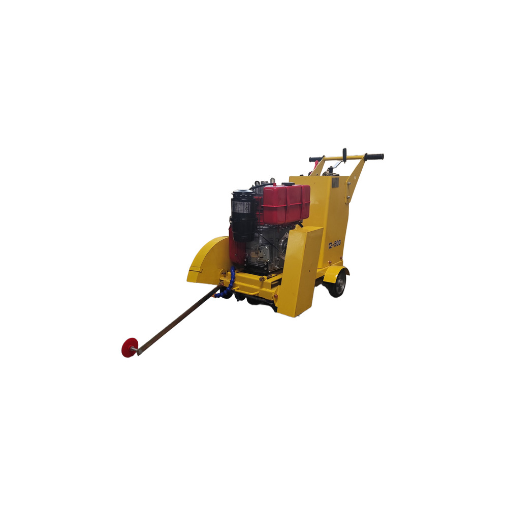 Groove Cutter With 1520 Greaves Diesel Engine - Color: Yellow