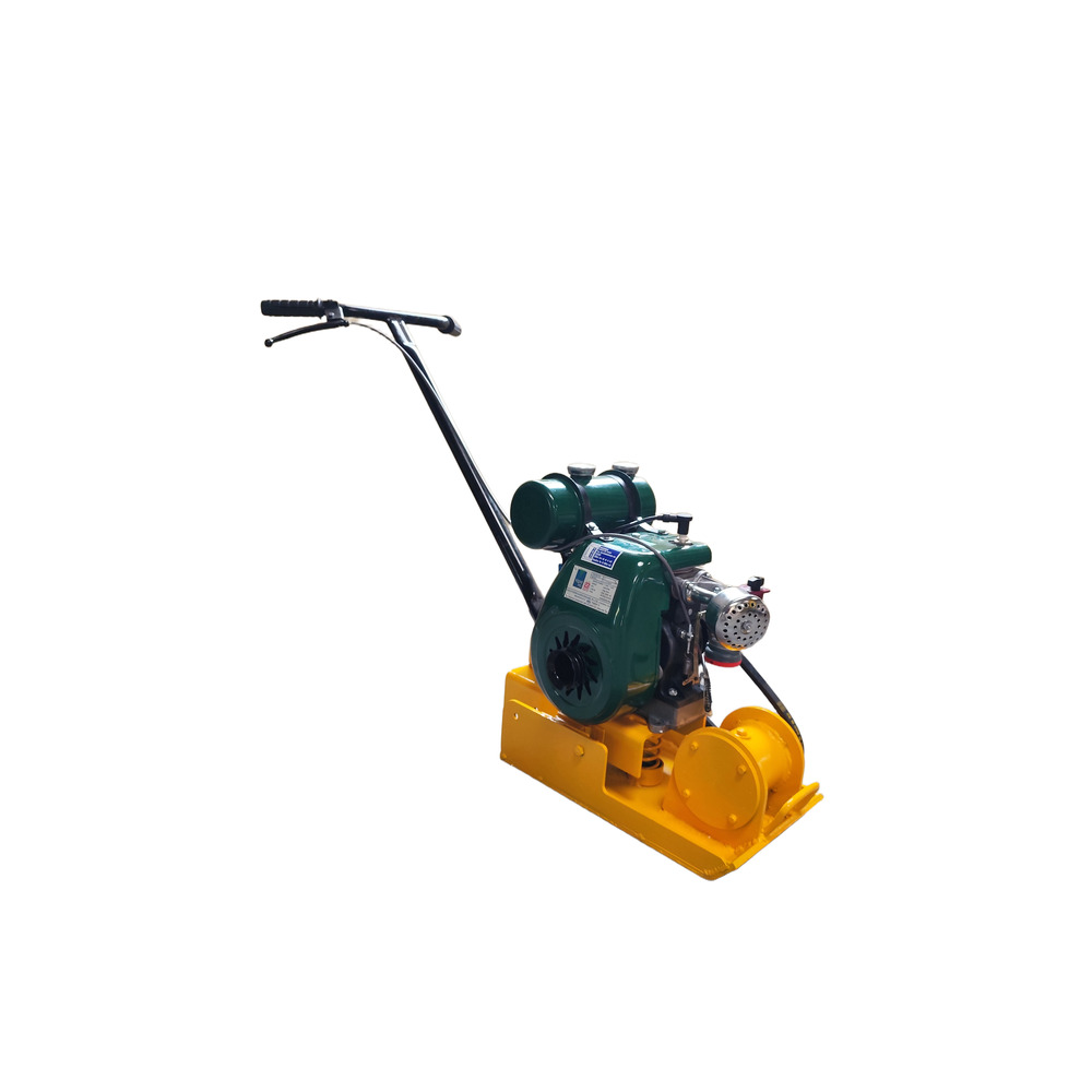 1 Ton Plate Compactor With Vijay Villiers Petrol Engine - Color: Yellow