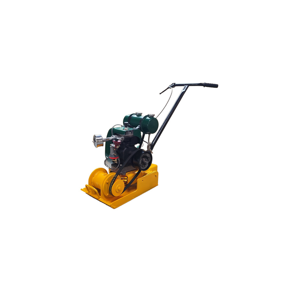 1 Ton Plate Compactor With Vijay Villiers Petrol Engine - Color: Yellow