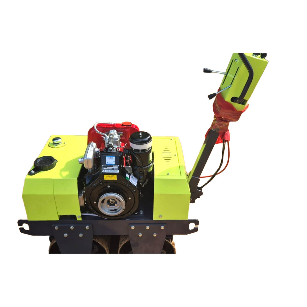 Double Drum Walk Behind Roller - Capacity: 35 Ltr