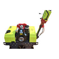 Double Drum Walk Behind Roller - Capacity: 35 Ltr