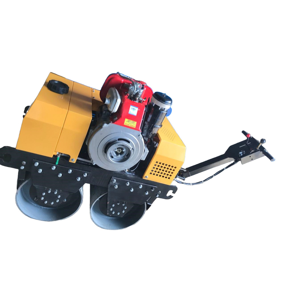 Double Drum Walk Behind Roller - Capacity: 35 Ltr