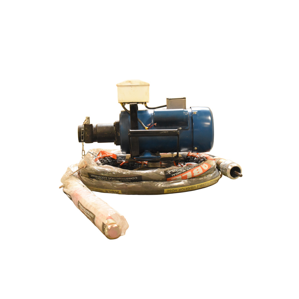 Needle Vibrator With Crompton Motor - Color: Blue