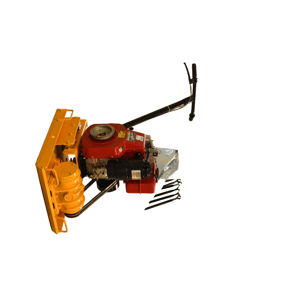 Plate Compactor With 1520 Greaves Diesel Engine - Color: Yellow