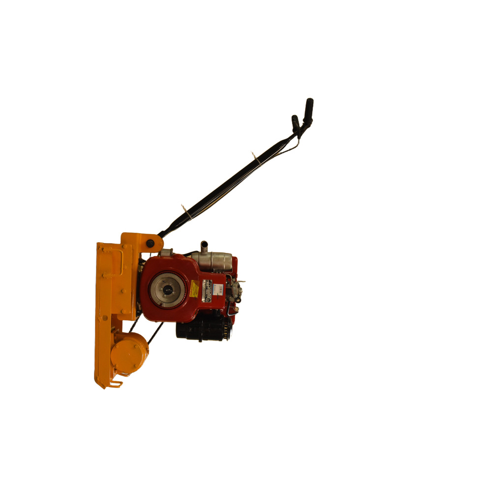 Plate Compactor With 1520 Greaves Diesel Engine - Color: Yellow