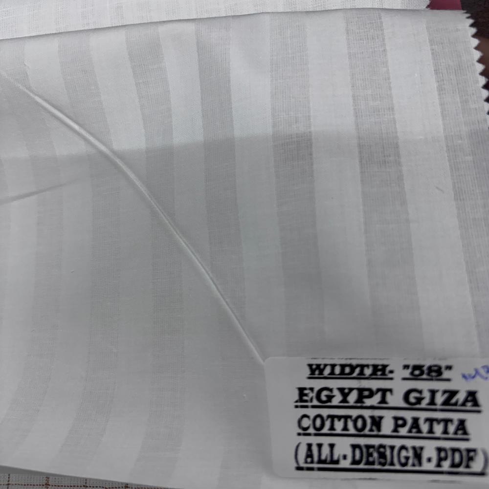 GIZA COTTON PATTA FABRIC