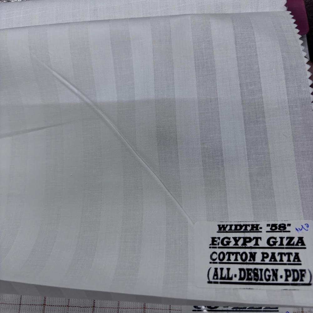 GIZA COTTON PATTA FABRIC