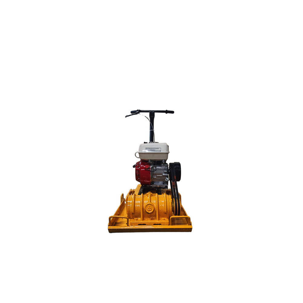 Plate Compactor With Honda Petrol Engine - Color: Yellow