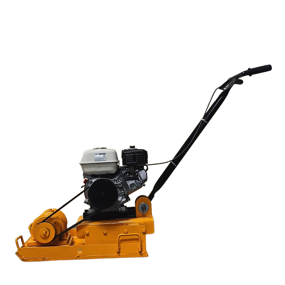 Plate Compactor With Honda Petrol Engine - Color: Yellow