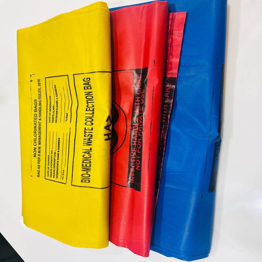Compostable Biodegradable Bag - Color: Black/white