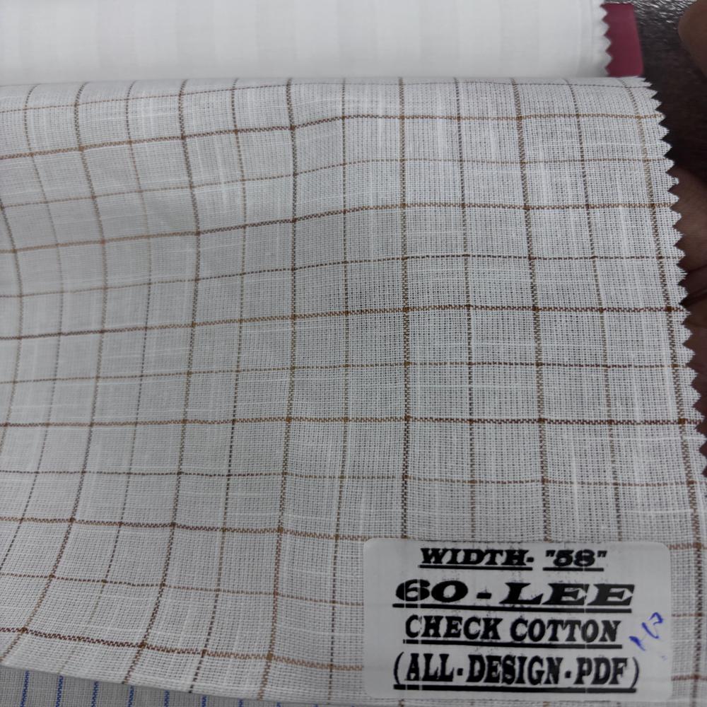 60 LEE COTTON CHECKS