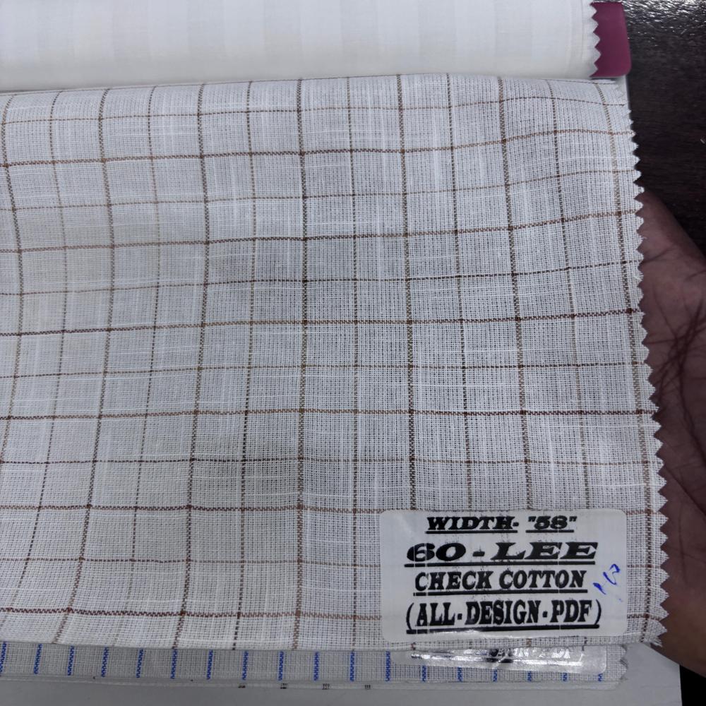 60 LEE COTTON CHECKS