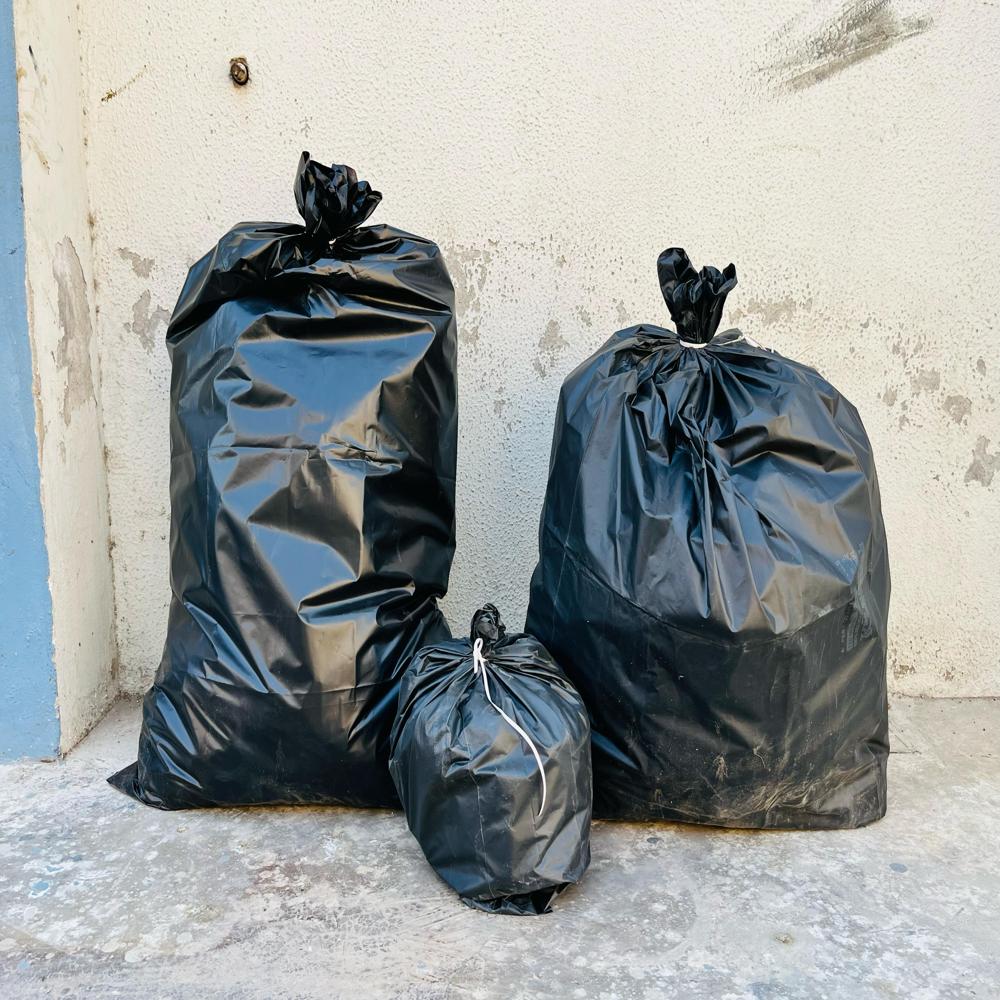 Bin Garbage Bag - Color: Black
