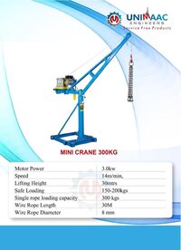 Mini Crane 300kg - Application: Ship Building