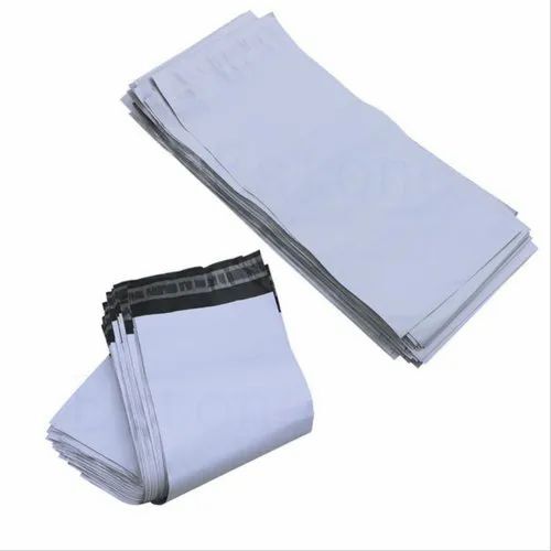Shipping Plastic Courier Bags - Color: White