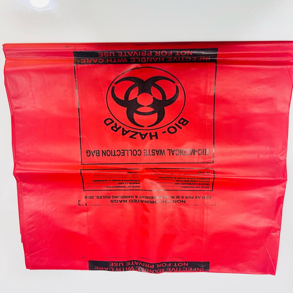 Red Bio Hazardous Bag