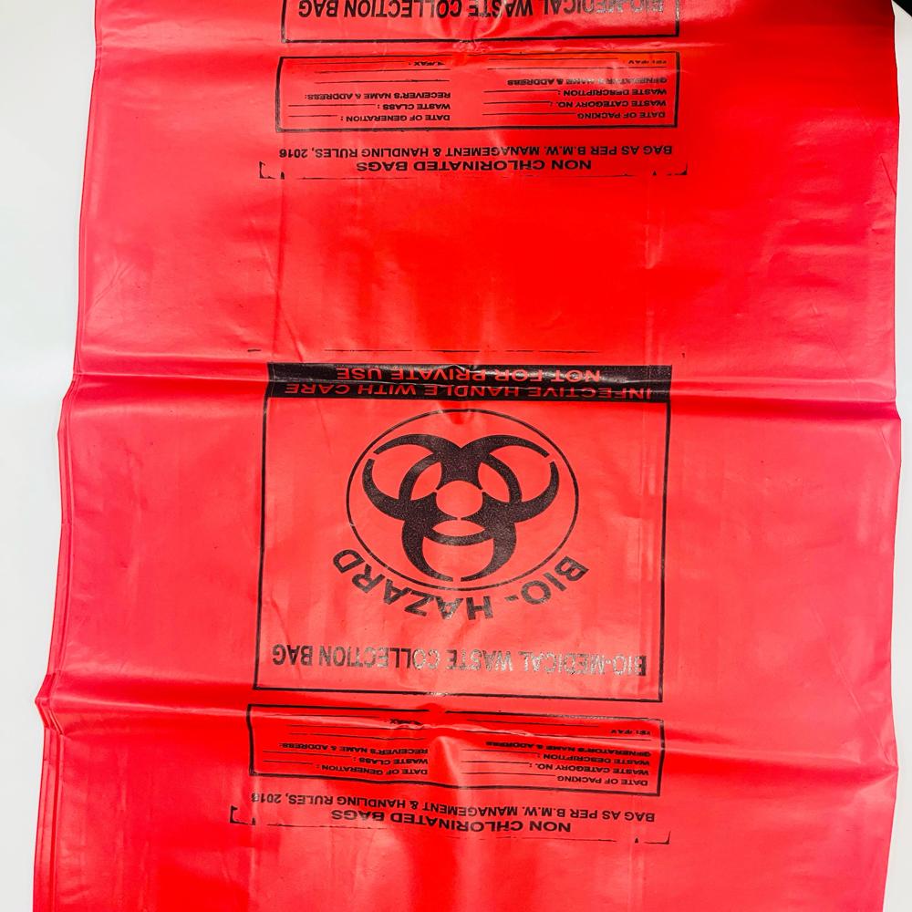 Red Bio Hazardous Bag