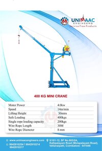 Minicrane 400kg (Normal)