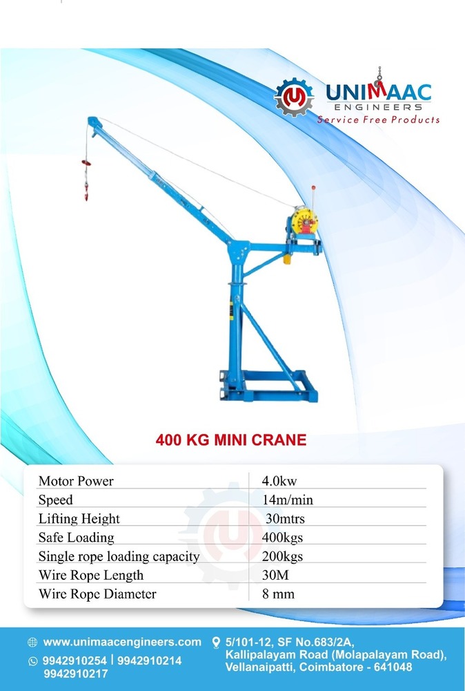 Minicrane 400kg (Normal)