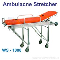 Ambulance Stretcher Trolley - Color: Orange
