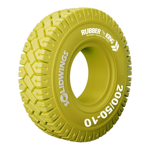 Solid Wings Non Marking 200-50-10 Solid Tyre - Application: Industrial
