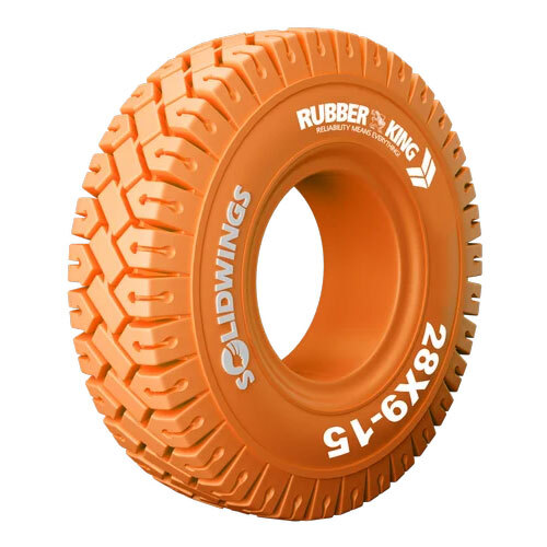 Solid Wings Non Marking 28X9-15 Solid Tyre - Application: Industrial