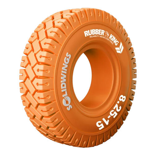 Solid Wings Non Marking 8.25-15 Solid Tyre - Application: Industrial