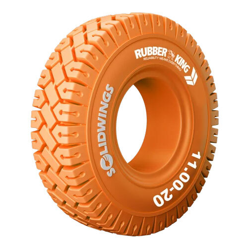 Solid Wings Non Marking 11.00-20 Solid Tyre - Application: Industrial