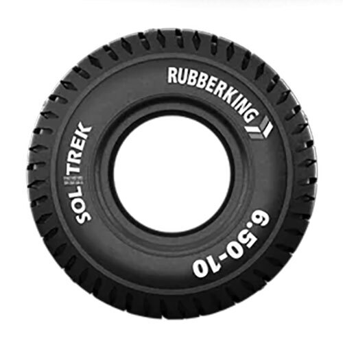 6.50-10 - 5.00F-10 Solitrek Solid Resilient Tyres- Solid Cushion Tyres - Application: Industrial