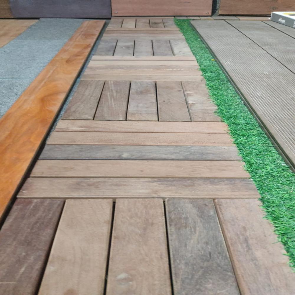 Wpc Deck Flooring - Wood & Plastic (Pc) | Water Absorption, Smooth Surface, Easy To Install, Sound Absorption, Rectangular, Brown Color