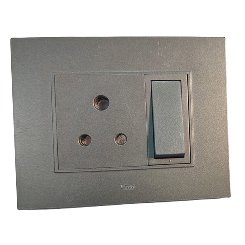 16 Amp Grey Socket Combined With Box