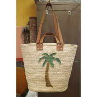 Palm Leaf Bag - Color: White
