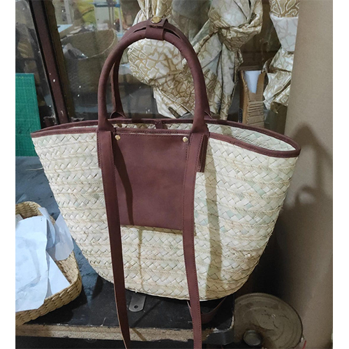 Palm Leaf Bag - Color: White