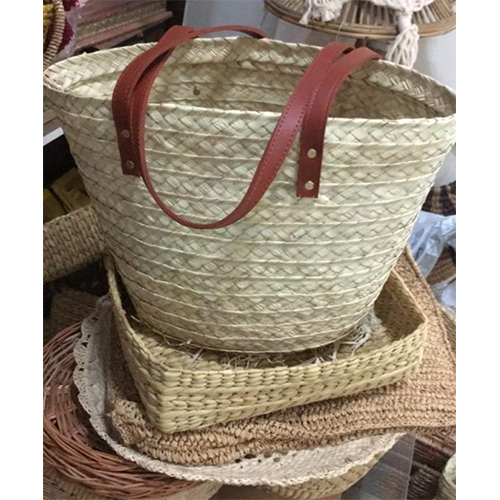 Palm Leaf Bag - Color: White
