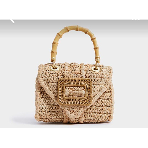 Raffia Bags - Color: White