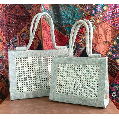 Ratan Cane Bags - Color: Brown
