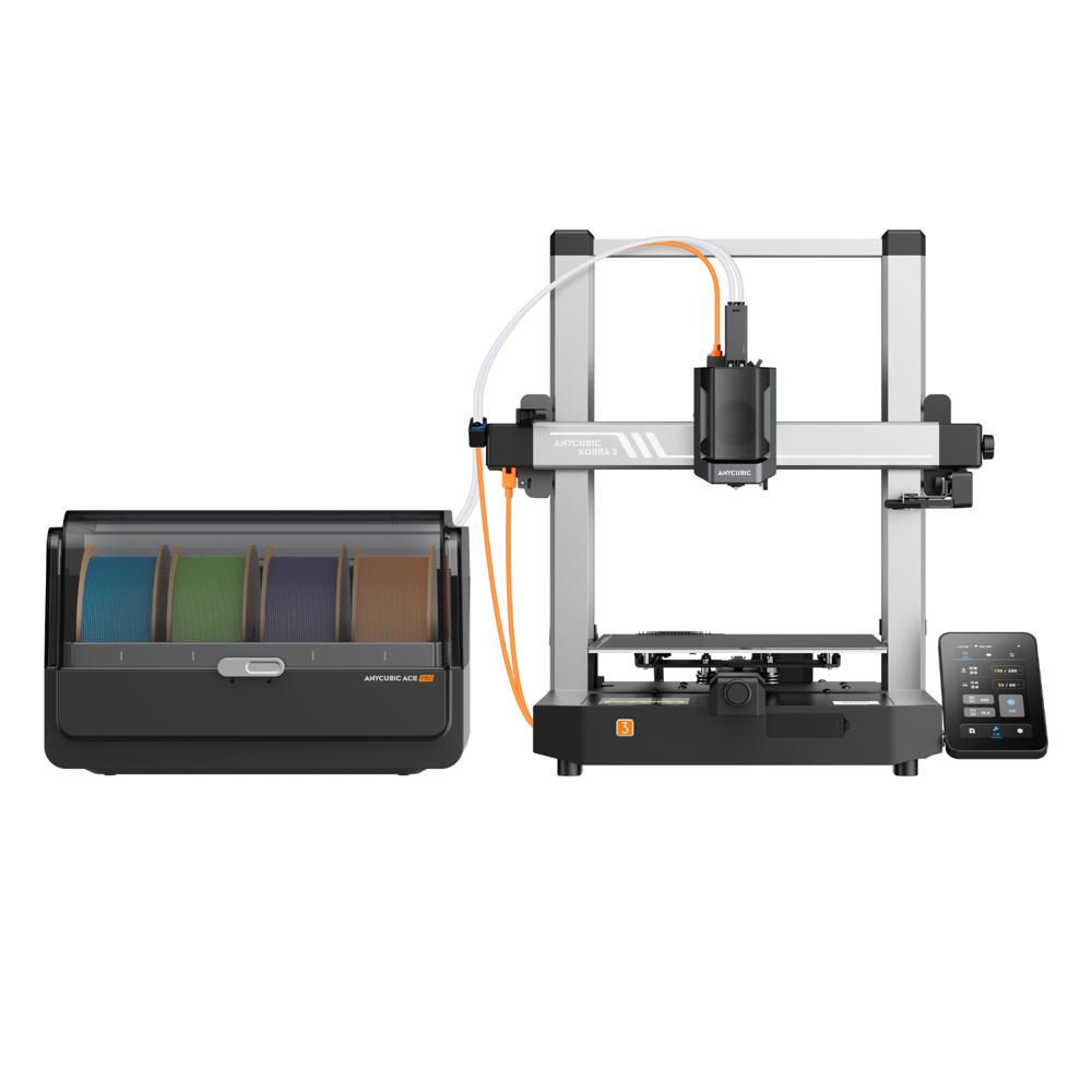 Anycubic Kobra 3 Combo Fdm 3D Printer - Application: Industrial