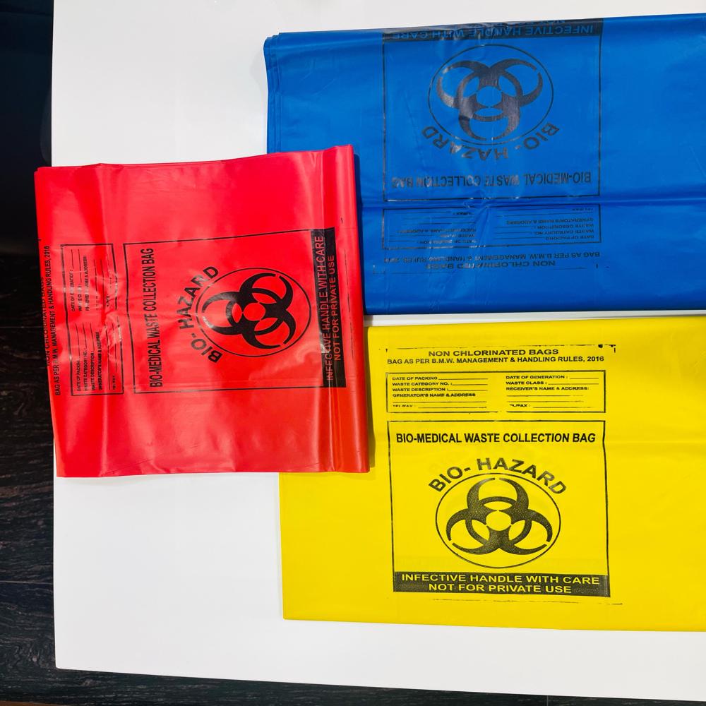 Colorful Plain Garbage Bag